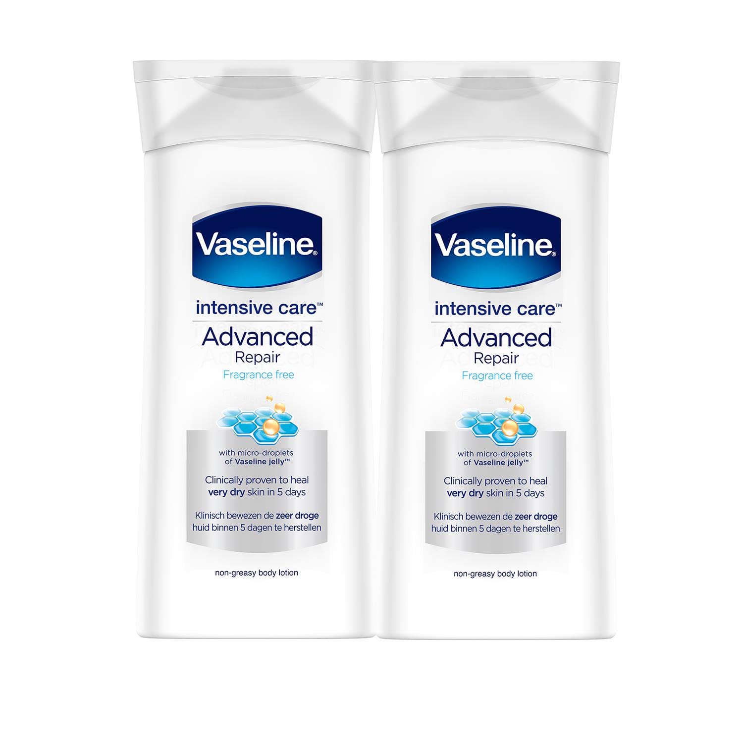 Vaseline Intensive Care Advanced Repair Lotion 400Ml - Pack of 2